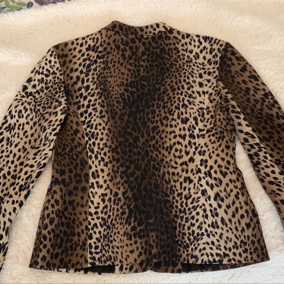MOSCHINO LEOPARD PRINT JACKET - Picture 3 of 6